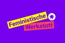 Logo der Feministischen Werkstatt mit Torx-Symbol